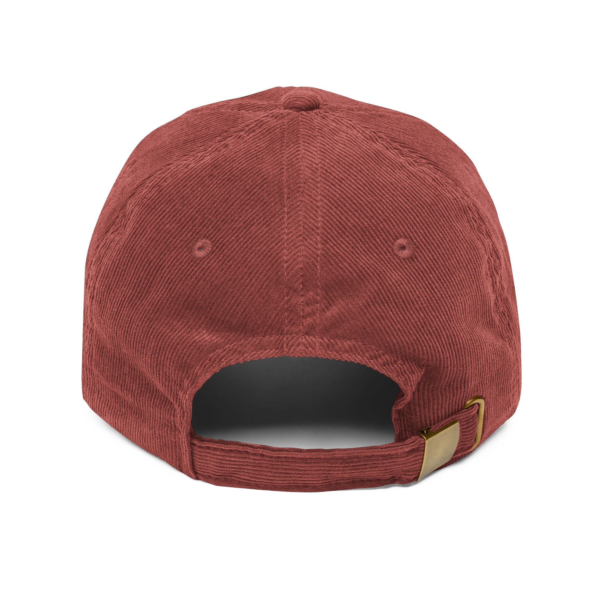 Victoriousy His Embroidered Vintage Corduroy Cap