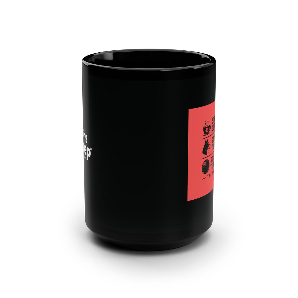 Strong Coffee. Good Dog. Treibball- Mug