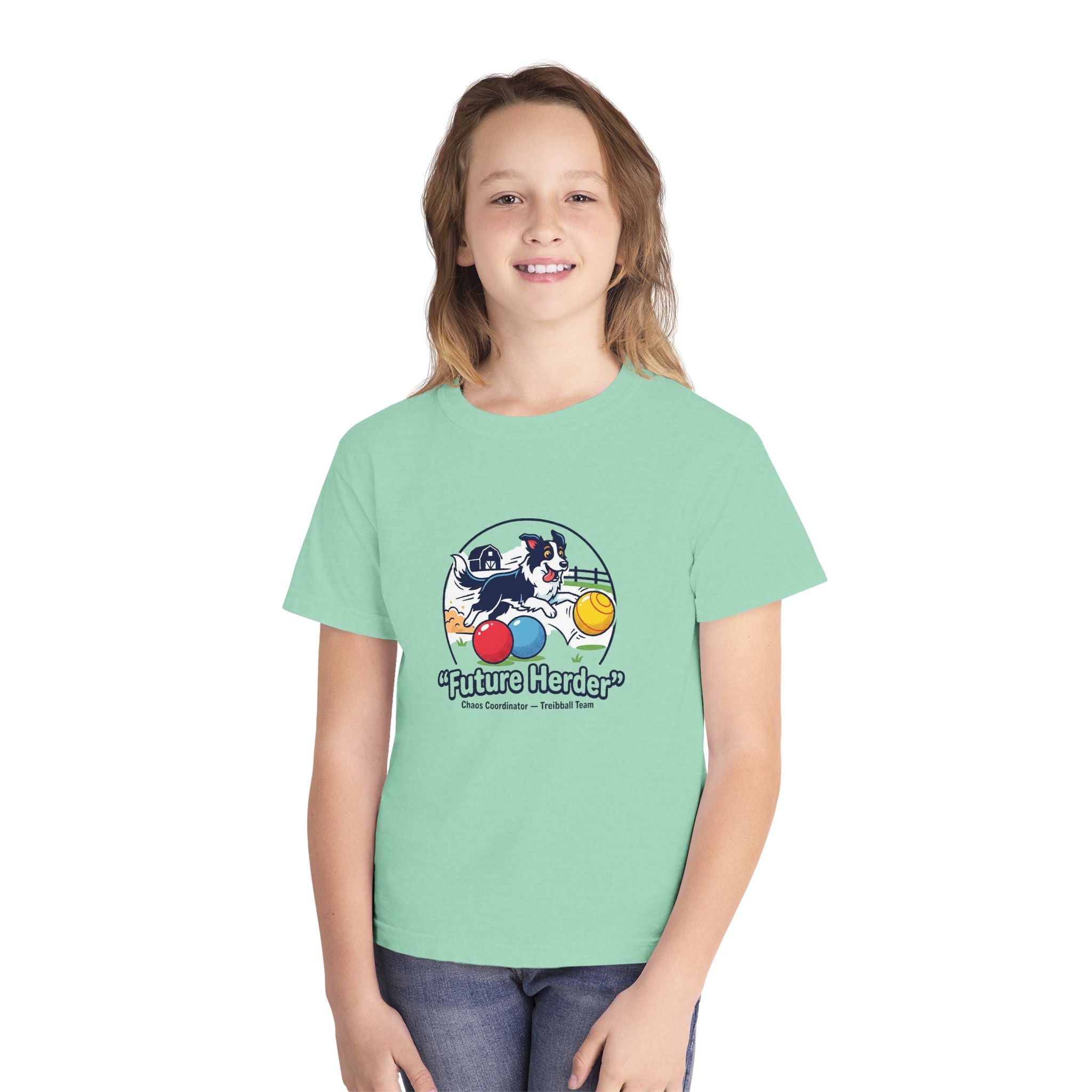Youth Tee | Future Herder Treibball