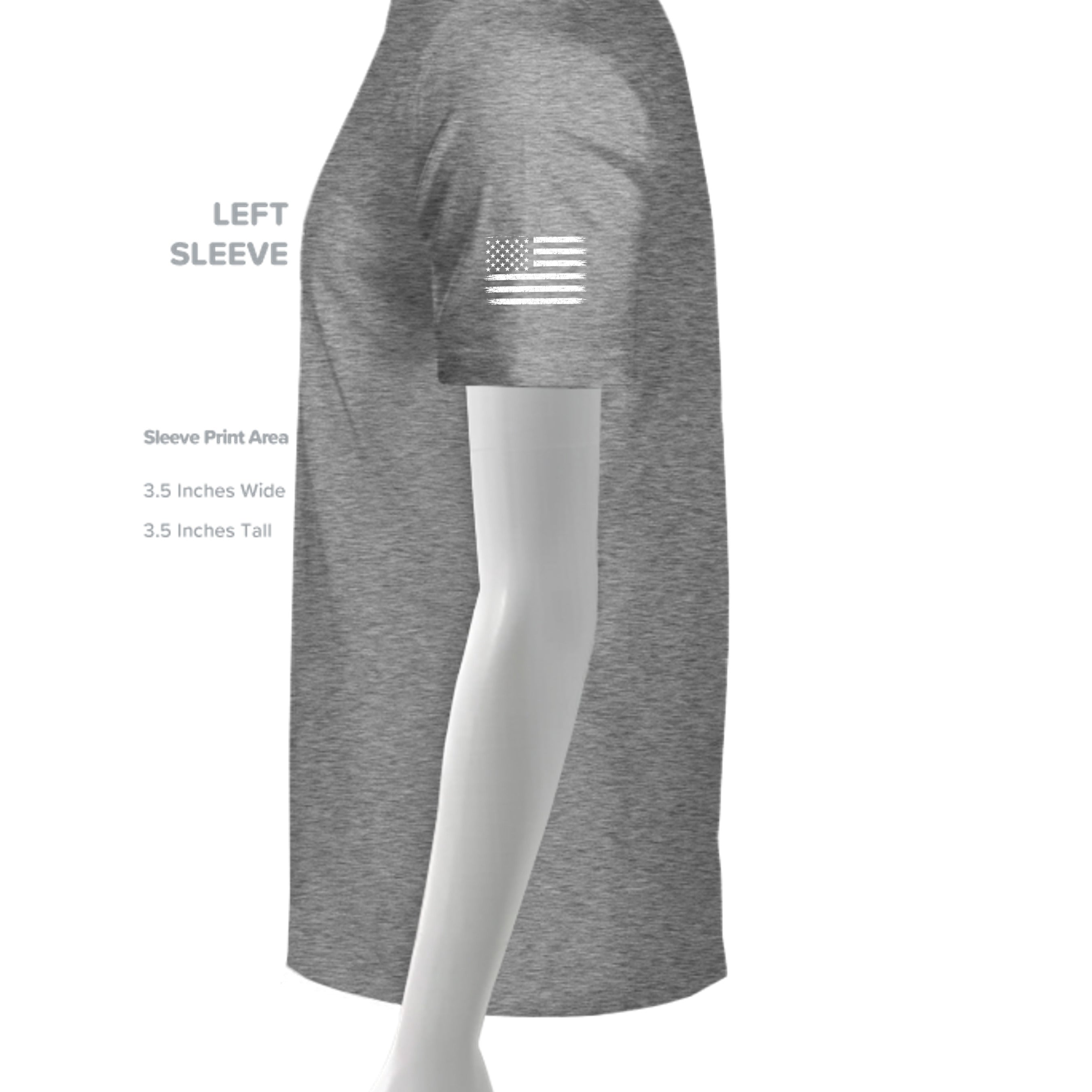 GRAPHITE HEATHER - G640 - SLEEVE_LEFT